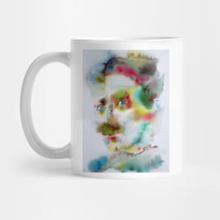 NIKOLA TESLA watercolor portrait .11 Mug